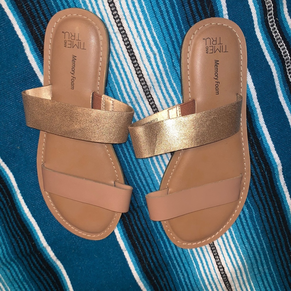 Nude sandals